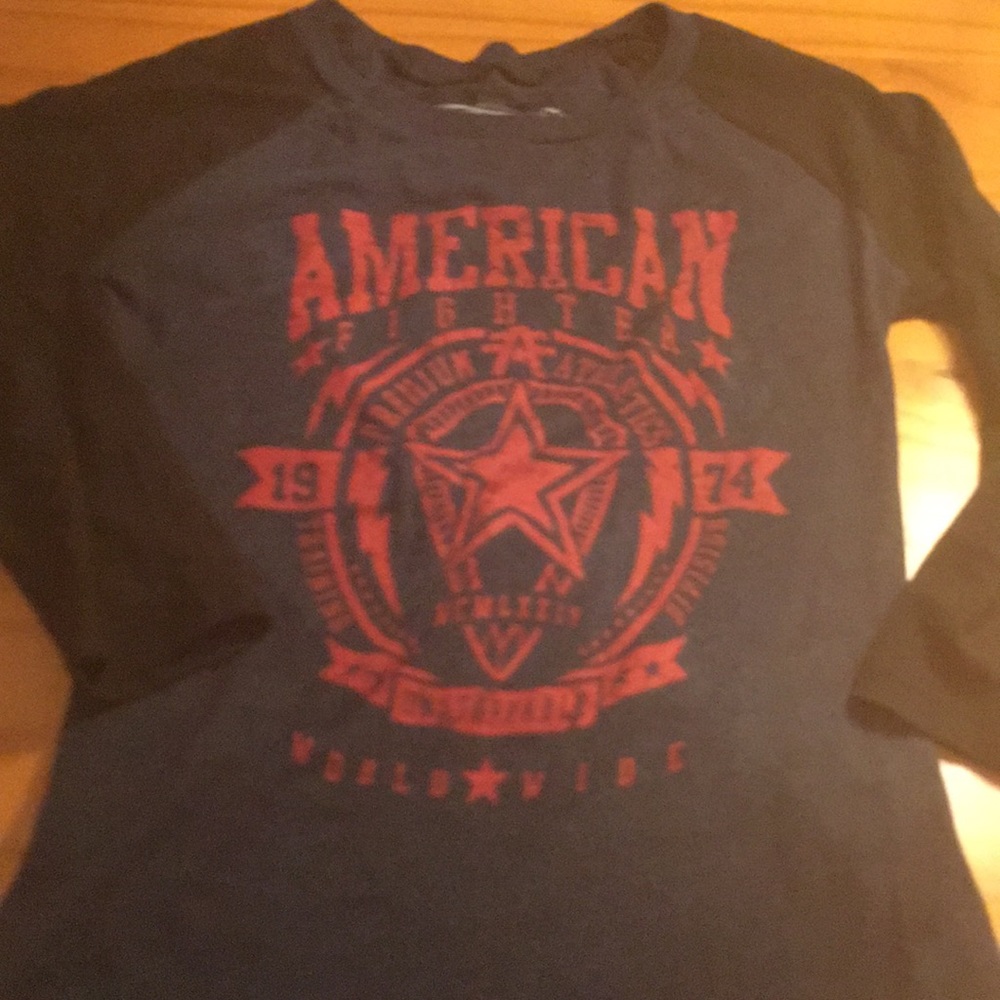 American Fighter NWOT baseball like shirt